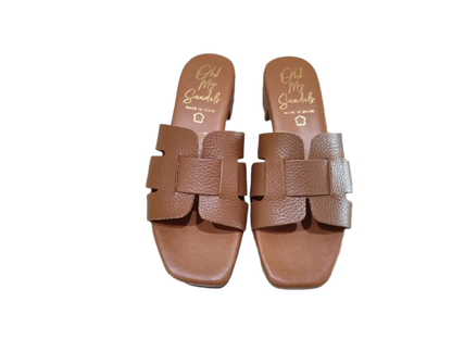 Ciabatte Roble cuoio - OH MY SANDALS