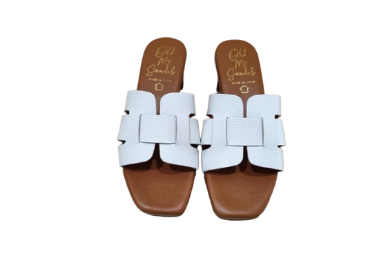 Ciabatte Roble bianco - OH MY SANDALS