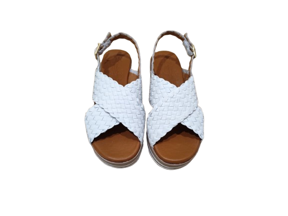 Sandali intreccio bianco - OH MY SANDALS