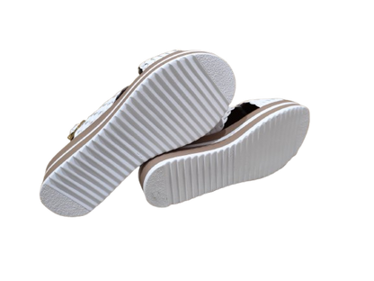 Sandali intreccio bianco - OH MY SANDALS