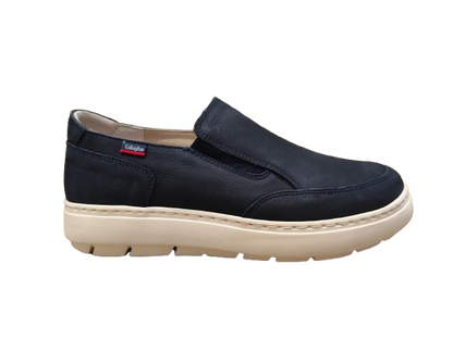 Slip-on  nabuk blu - CALLAGHAN
