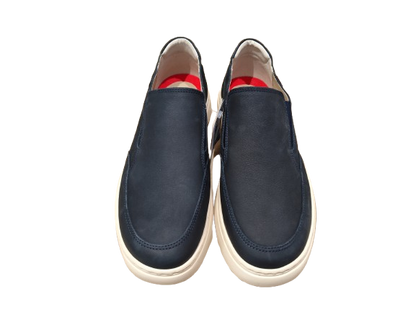 Slip-on  nabuk blu - CALLAGHAN