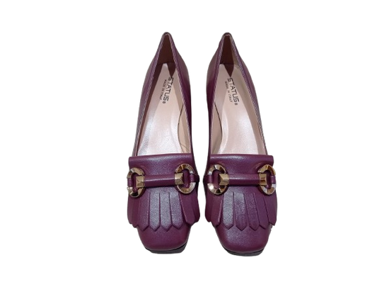 Mocassini Glossy wine - STATUS