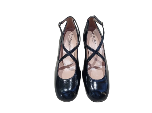 Decolleté cinturini nero - STATUS