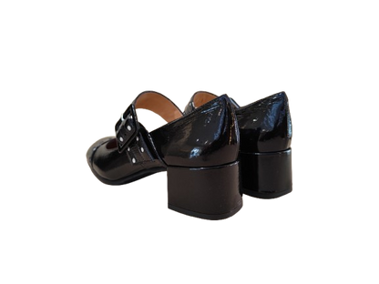 Decolleté cinturino nero - STATUS