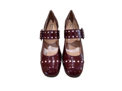 Decolleté cinturino bordeaux - STATUS