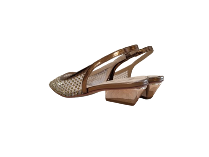Slingback Mirror bronze - ALMA EN PENA