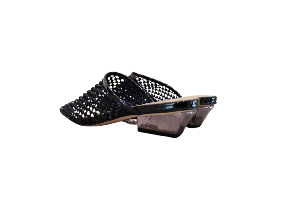 Mules Mirror black - ALMA EN PENA