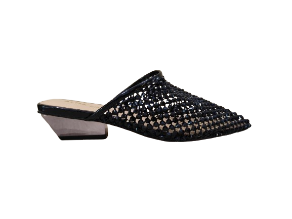 Mules Mirror black - ALMA EN PENA
