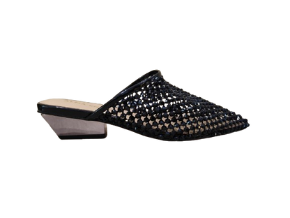 Mules Mirror black - ALMA EN PENA