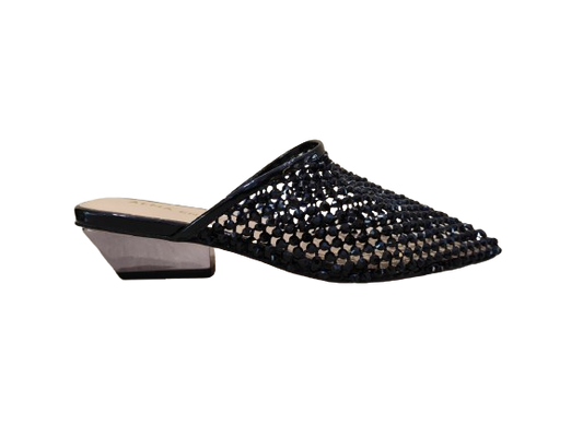 Mules Mirror black - ALMA EN PENA