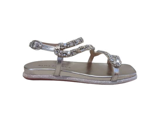 Sandali listini pietre bronzo - ALMA EN PENA