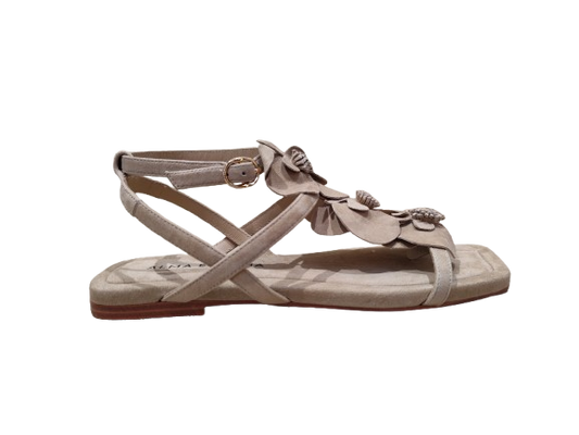 Sandali fiori sand - ALMA EN PENA