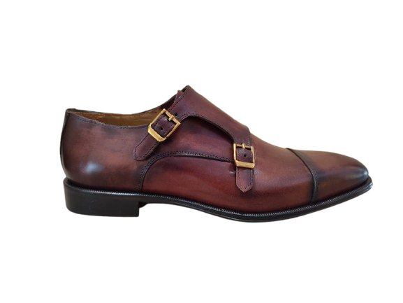 Scarpe Crust doppia fibbia - DINO DRAGHI