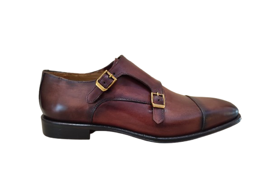 Scarpe Crust doppia fibbia - DINO DRAGHI