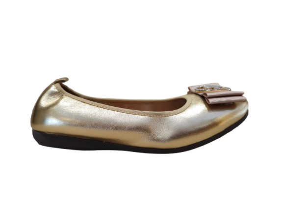 Ballerine fibbia oro - LA BALLERINA by SONIA RICCI