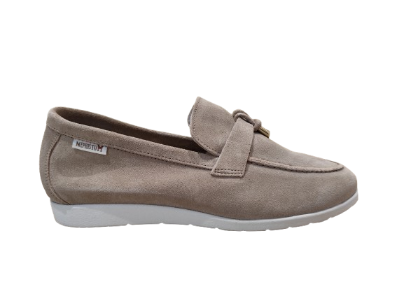 Mocassini Valenza taupe - MEPHISTO