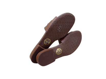 Slippers Alegra tan - LAUREN RALPH LAUREN