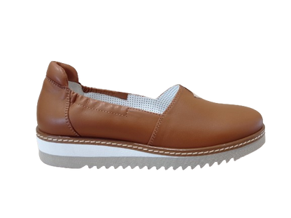 Slip- on Savana cuoio - OFFICINE VENETE
