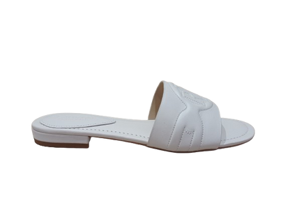 Slippers Alegra white - LAUREN RALPH LAUREN