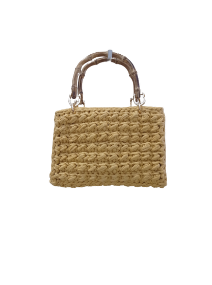 Borsa Bambù giallo - CASTELLETTI BAGS
