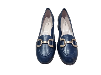 Mocassini Glossy navy - STATUS
