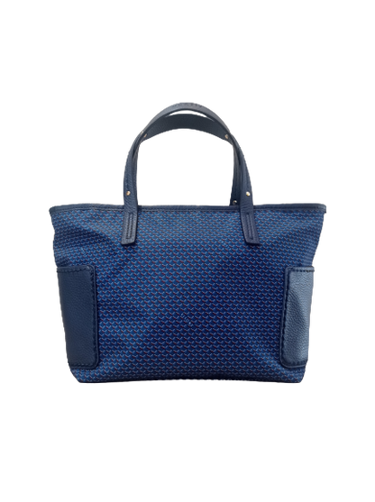 Borsa shopper nylon blu - PLINIO VISONA'