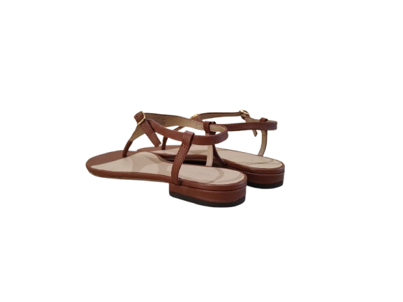 Sandali Everley cuoio - LAUREN RALPH LAUREN