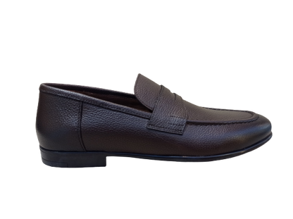 Mocassini Old Zeus choco- MARCO FERRETTI