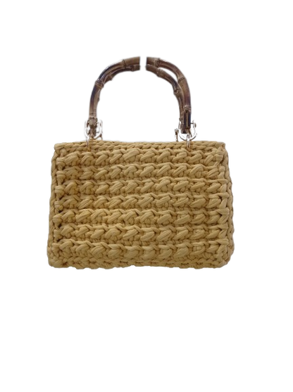 Borsa Bambù giallo - CASTELLETTI BAGS