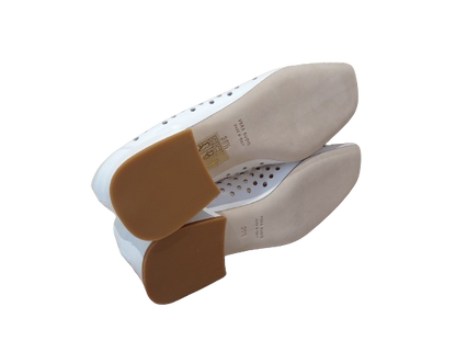 Mocassini Harrods traforati bianco - STATUS