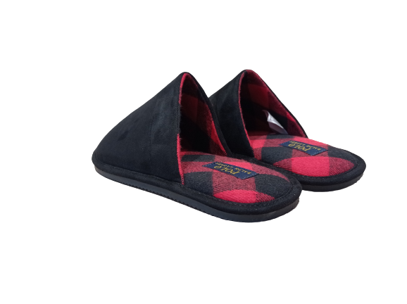 Slippers Klarence nero - POLO ALPH LAUREN