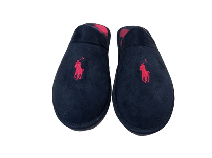 Slippers Klarence nero - POLO ALPH LAUREN