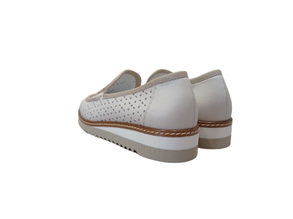 Mocassini Saffron bianco - OFFICINE VENETE