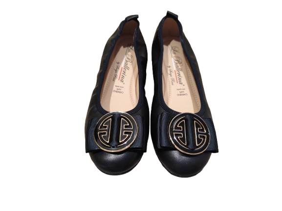Ballerine fibbia nero - LA BALLERINA by SONIA RICCI