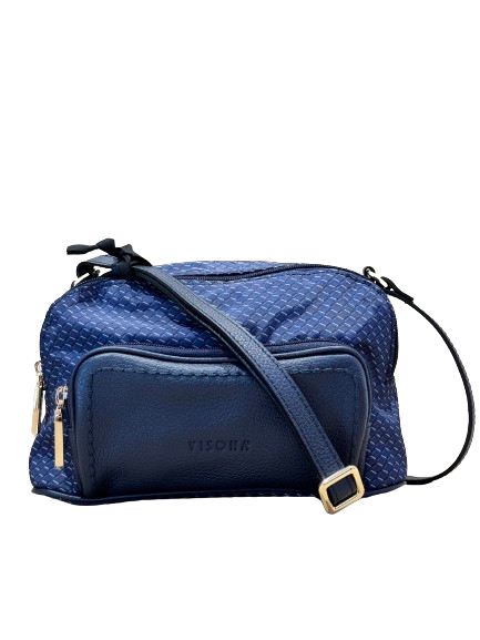 Borsa Plinio nylon piccola blu - PLINIO VISONA'