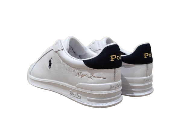 Sneakers Heritage Court II white/ navy - POLO RALPH LAUREN
