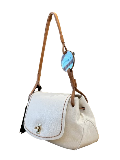 Borsa California piccola bianco - PLINIO VISONA'