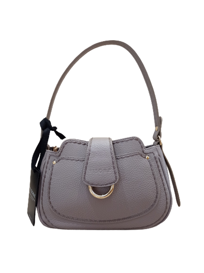 Borsa Duse taupe piccola - PLINIO VISONA'