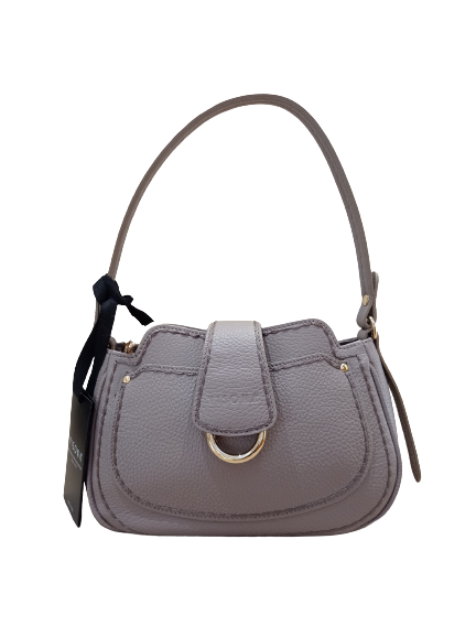 Borsa Duse taupe piccola - PLINIO VISONA'