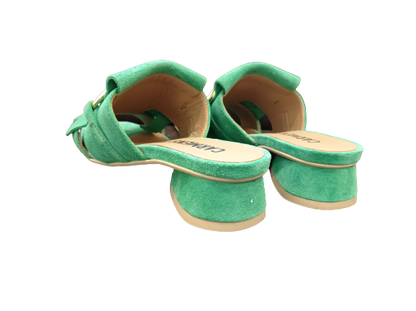 Slippers Sally ring verde - CARMENS