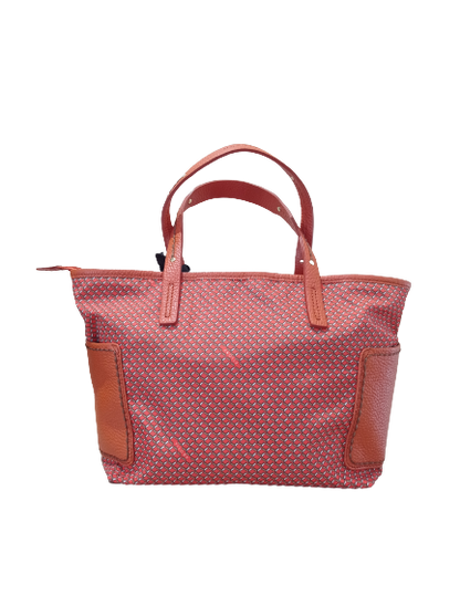 Borsa shopper nylon arancione - PLINIO VISONA'