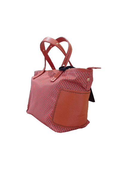 Borsa shopper nylon arancione - PLINIO VISONA'