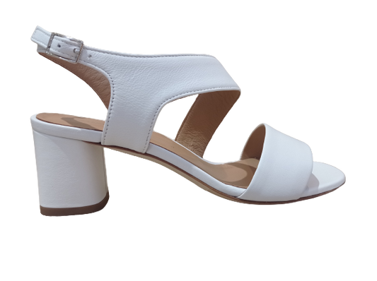 Sandali Imma nappa bianco - G. SORELLI