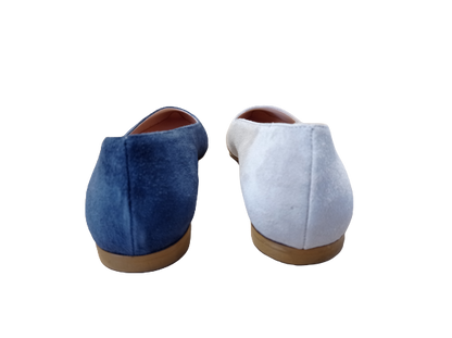 Ballerine in camoscio