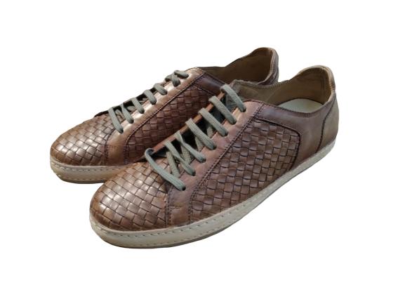 Sneakers intrecciate - Castelletti Calzature