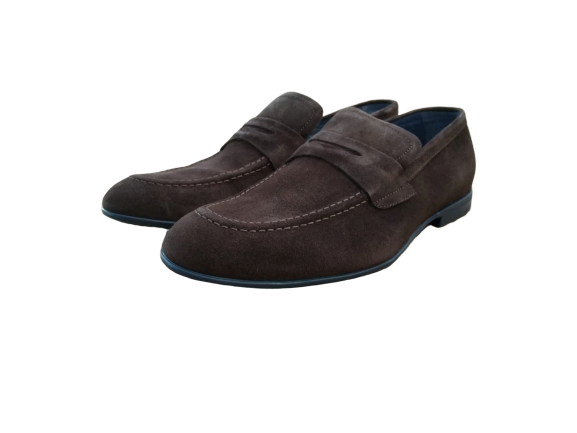 Mocassini in camoscio - Castelletti Calzature