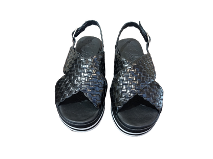 Sandali intreccio nero - OH MY SANDALS