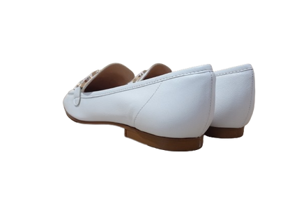 Mocassini morsetto bianco - STATUS