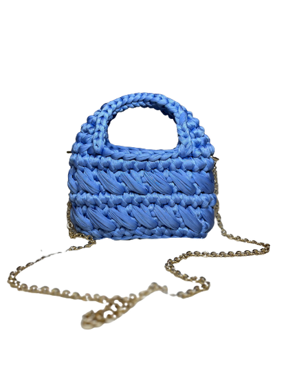Borsa Teti azzurro - CASTELLETTI BAGS
